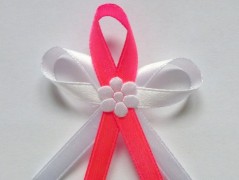 Světle fialové svatební vývazky