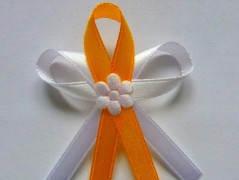 Světle fialové svatební vývazky