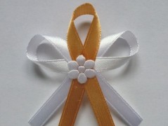 Světle fialové svatební vývazky