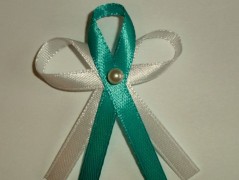 Světle fialové svatební vývazky