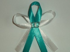 Světle fialové svatební vývazky