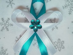 Světle fialové svatební vývazky