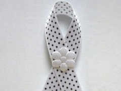 Světle fialové svatební vývazky