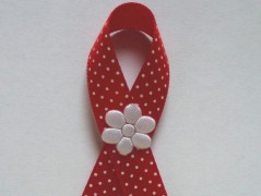 Světle fialové svatební vývazky