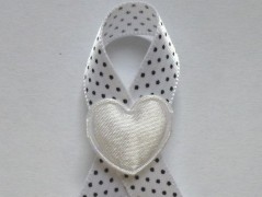 Světle fialové svatební vývazky