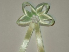 Světle fialové svatební vývazky