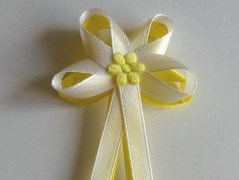 Světle fialové svatební vývazky