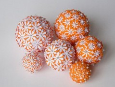 Světle fialové svatební vývazky