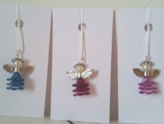 Světle fialové svatební vývazky