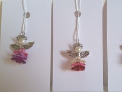 Světle fialové svatební vývazky