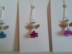 Světle fialové svatební vývazky