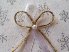 Světle fialové svatební vývazky