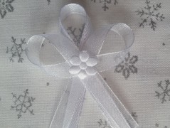 Světle fialové svatební vývazky