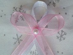 Světle fialové svatební vývazky