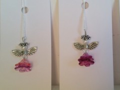 Světle fialové svatební vývazky