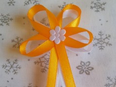 Světle fialové svatební vývazky