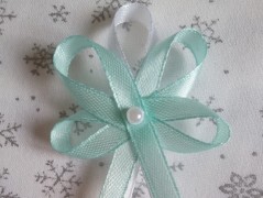 Světle fialové svatební vývazky