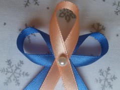 Světle fialové svatební vývazky