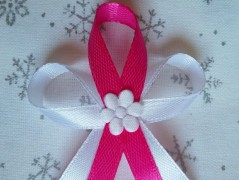 Světle fialové svatební vývazky