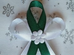 Světle fialové svatební vývazky