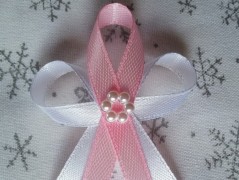 Světle fialové svatební vývazky