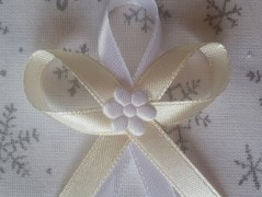 Světle fialové svatební vývazky