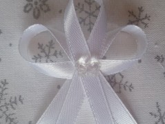 Světle fialové svatební vývazky