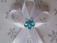 Světle fialové svatební vývazky