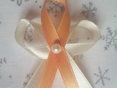 Světle fialové svatební vývazky