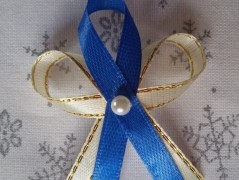 Světle fialové svatební vývazky