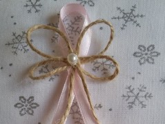 Světle fialové svatební vývazky