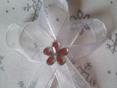 Světle fialové svatební vývazky