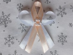 Světle fialové svatební vývazky