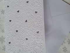 Světle fialové svatební vývazky