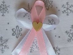 Světle fialové svatební vývazky