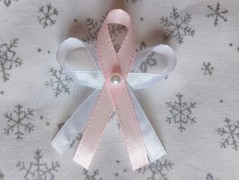 Světle fialové svatební vývazky