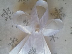 Světle fialové svatební vývazky