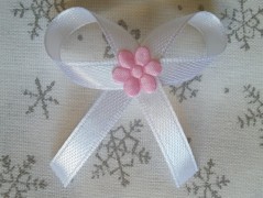 Světle fialové svatební vývazky