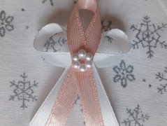 Světle fialové svatební vývazky