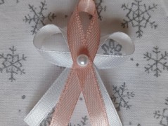 Světle fialové svatební vývazky