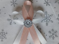 Světle fialové svatební vývazky