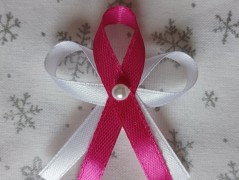 Světle fialové svatební vývazky