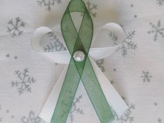 Světle fialové svatební vývazky