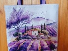 Světle fialové svatební vývazky