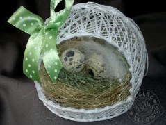 Srdíčko s bílou mašlí