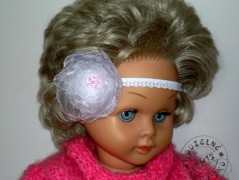 Srdíčko s bílou mašlí