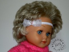 Srdíčko s bílou mašlí