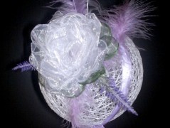 Srdíčko s bílou mašlí