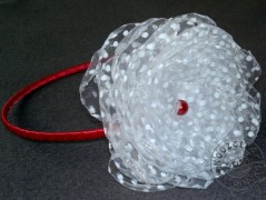 Srdíčko s bílou mašlí