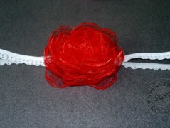 Srdíčko s bílou mašlí